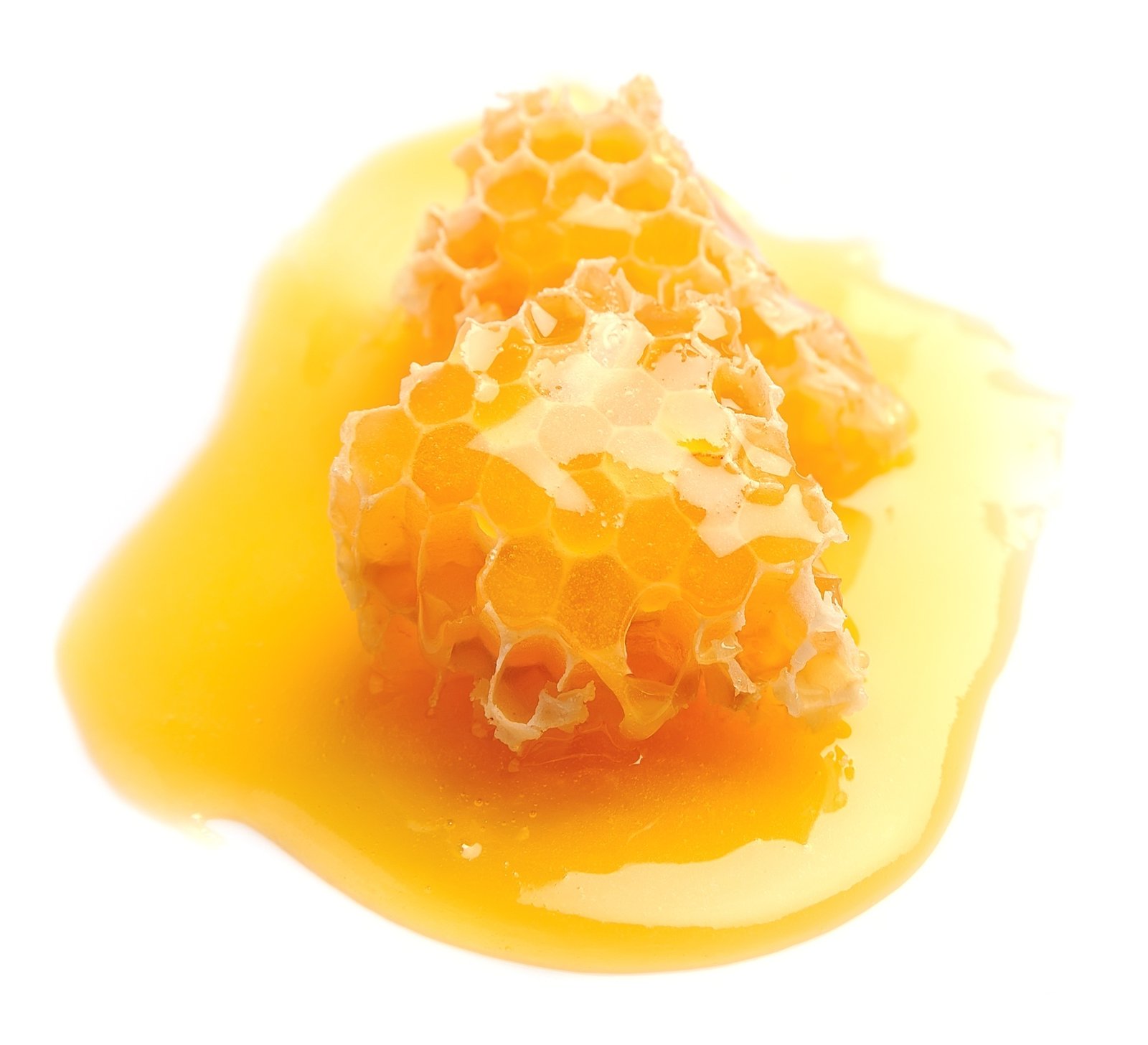 Honeycomb with honey